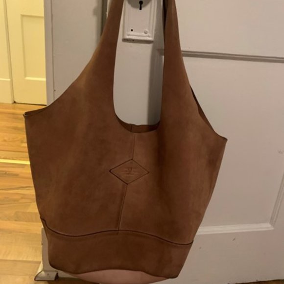 Rag and Bone Suede Shoulder Bag - Picture 1 of 6